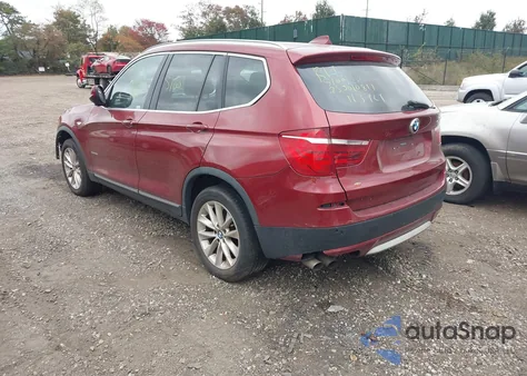 2011 BMW X3 xDrive28I from USA, damaged, VIN 5UXWX5C56BL711423